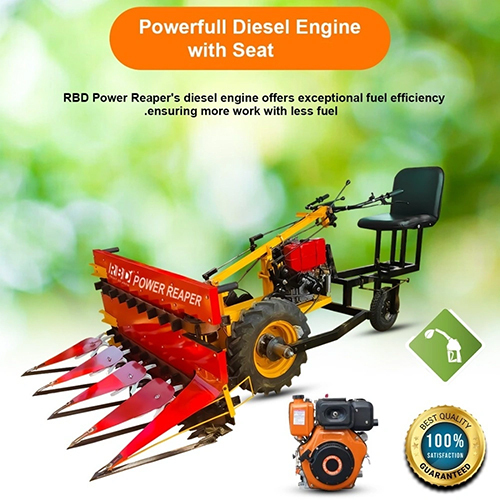 Power Reaper With Seat