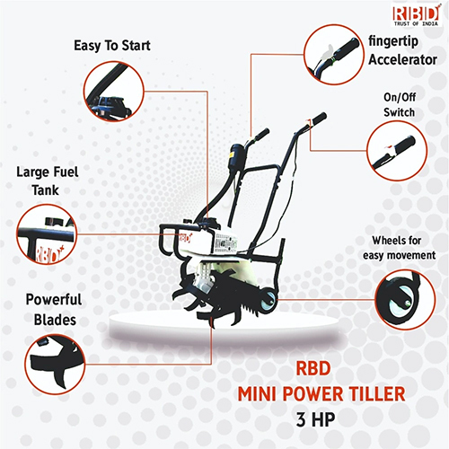 3hp Mini Weeder - Features: Easy To Operate