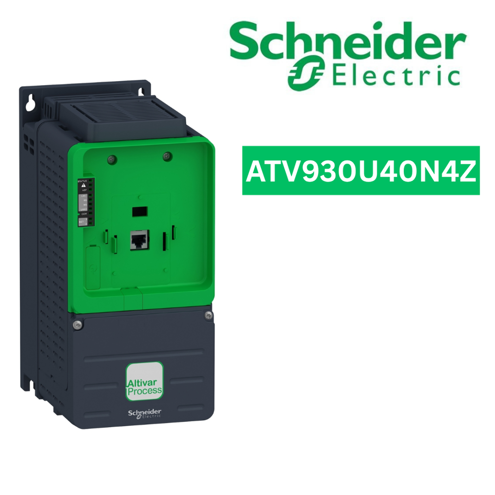 ATV930U40N4Z-variable speed drive, Altivar Process ATV900, ATV930, 4kW, 380 to 480V, cabinet Integration, IP20