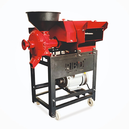 3Hp Chaff Cutter With Aata Chakki - Capacity: 800-1000 Kg
