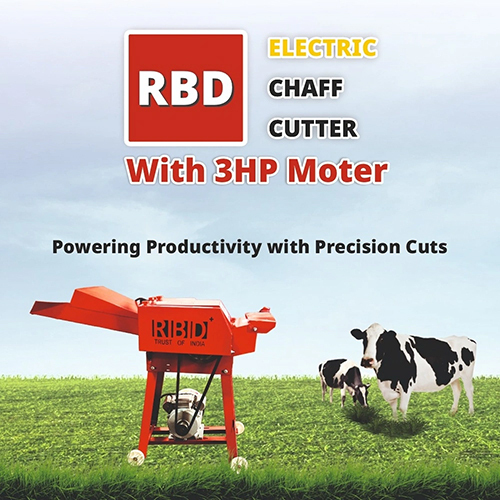 Chaff Cutter with 3 HP Motor