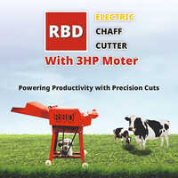 Chaff Cutter with 3 HP Motor
