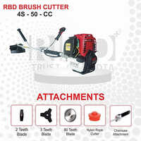 50cc Side Pack Brush Cutter With Chain Saw