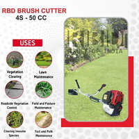 50cc Side Pack Brush Cutter With Chain Saw