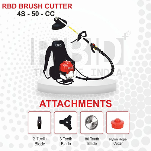 50cc Backpack Brush Cutter - Forward Speed: 7000rpm