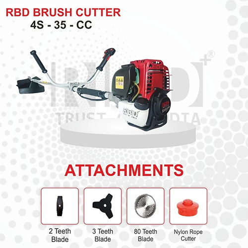 35cc Sidepack Brush Cutter Without Tiller - Forward Speed: 7000rpm