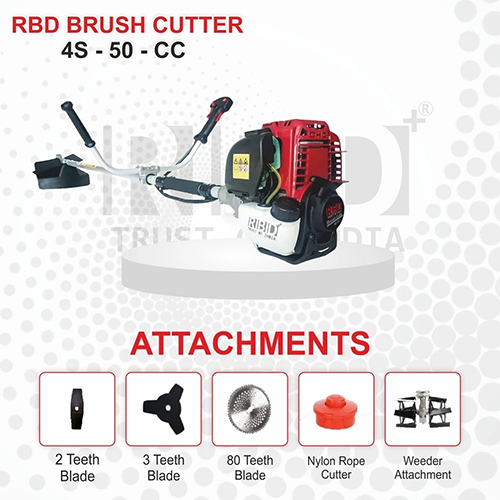 50cc Side Pack Brush Cutter With Tiller