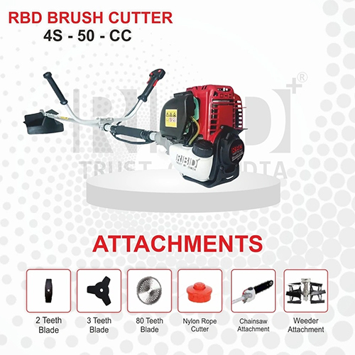 50cc Backpack With All Attachments - Forward Speed: 7000rpm