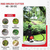 35cc Brush Cutter Backpack With Tiller