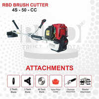 35cc Brush Cutter Back Pack With All Attachments