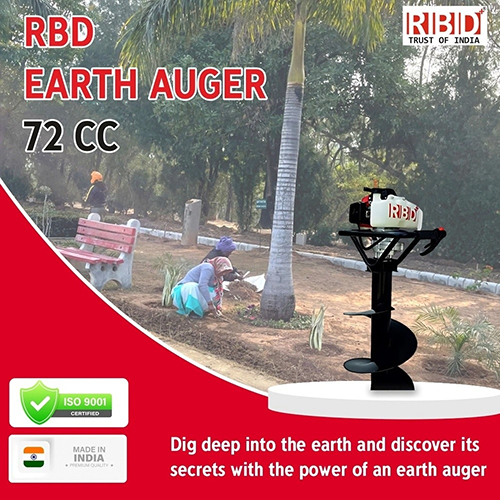 72cc Earth Auger - Automatic Grade: Semi-automatic
