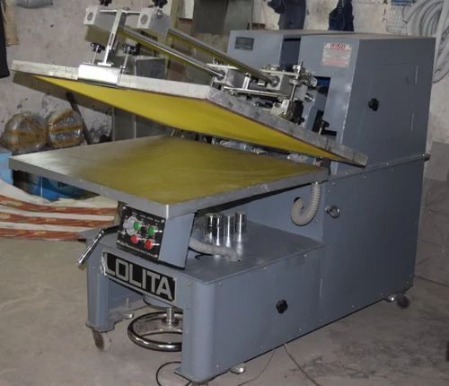 Semi Automatic Uv Spot Coating Machine - Color: Grey