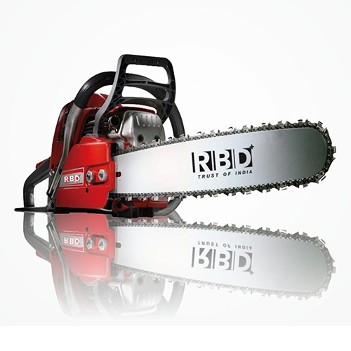 75Cc Petrol-Powered Chainsaw - Coating Type: Colour Coated