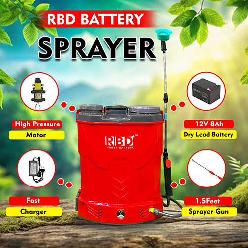 18l Backpack Battery Sprayer - Capacity: 18 Ltr