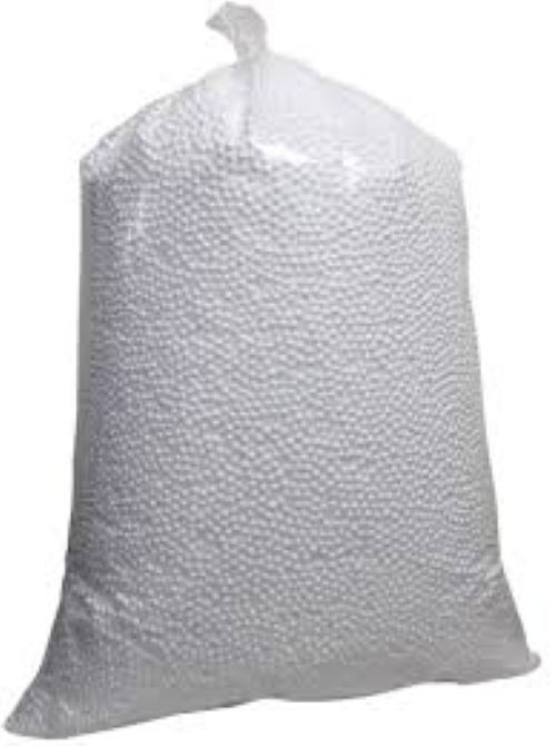 Thermocol Beans - Color: White
