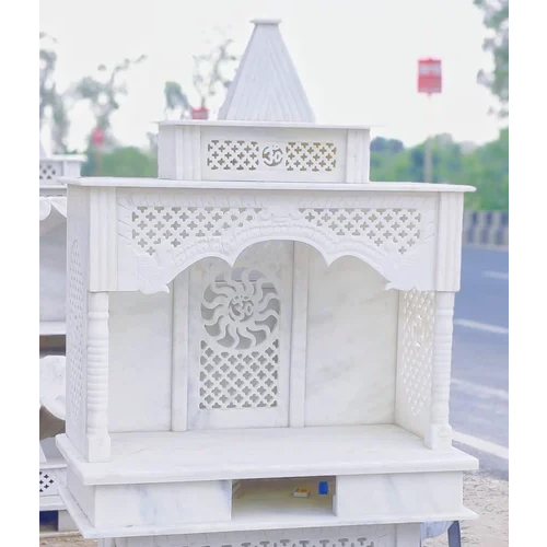 Antique White Marble Temple