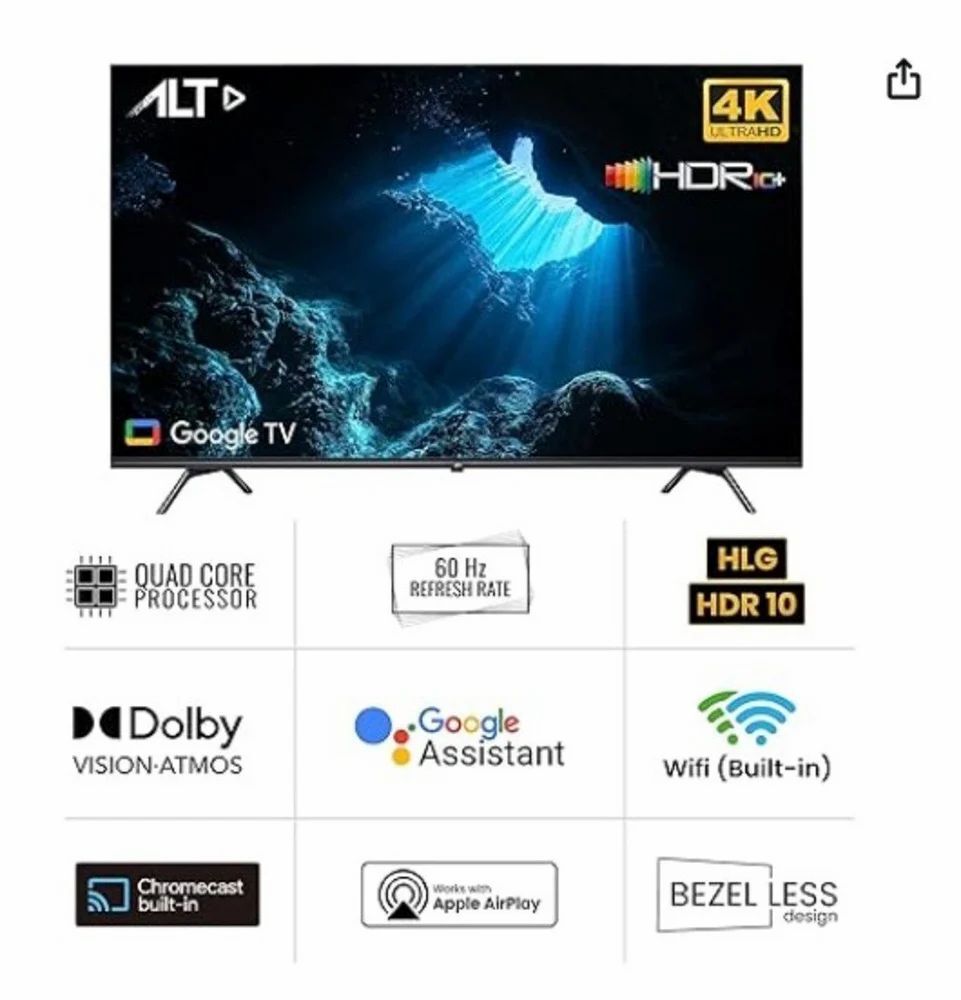 O Led Tv - Color: Black