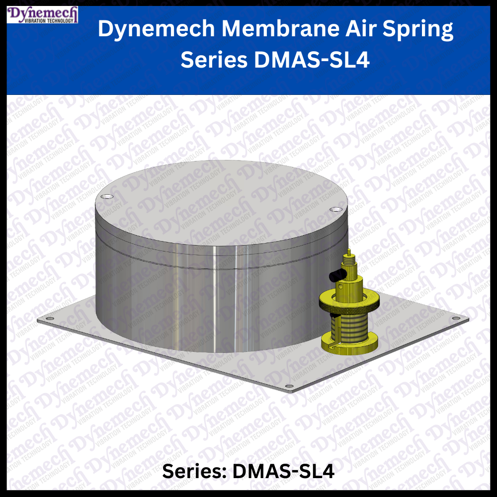 Dynemech Air Spring Systems For Machinery, Series Dmas Sl4 - Color: Grey