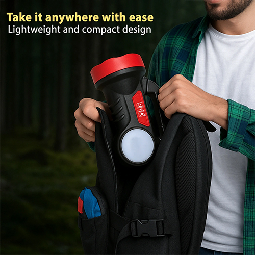 2.0 Rechargeable Led Torch - Features: Long Life
