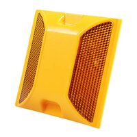 Reflective Road Stud - Color: Orange / Yellow