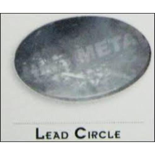 Lead Metal Circle - Color: Gray/blue