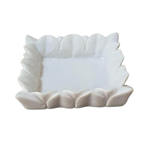 Marble Urli Bowl - Color: White