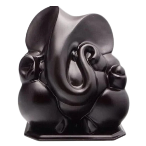 Black Marble Abstract Sculpture