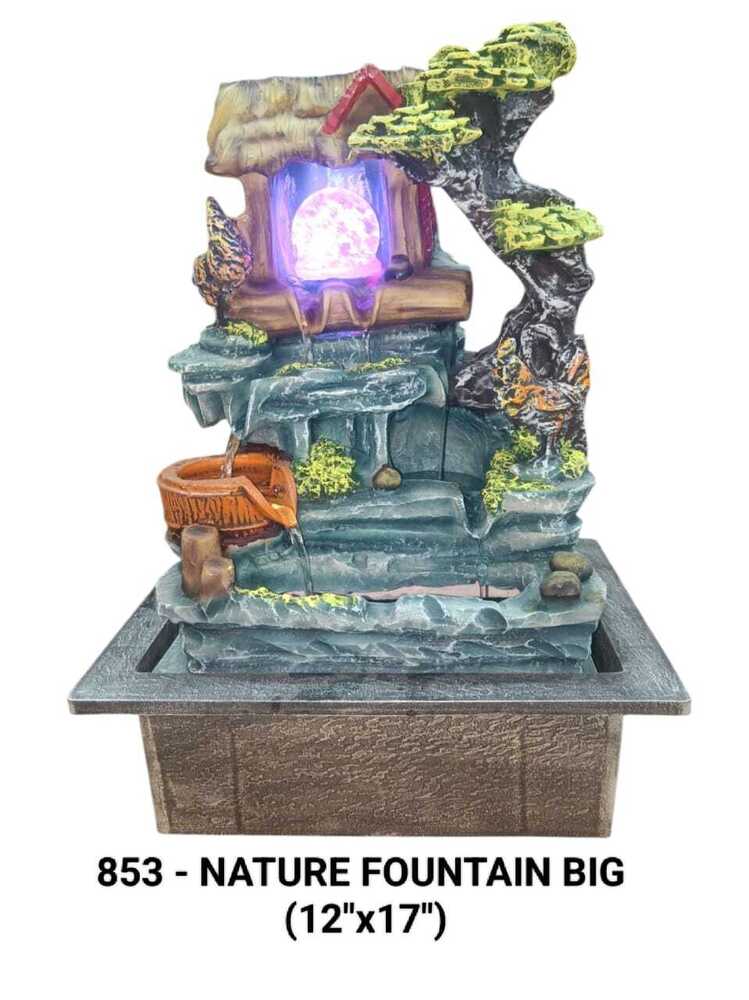 Resin water fountain