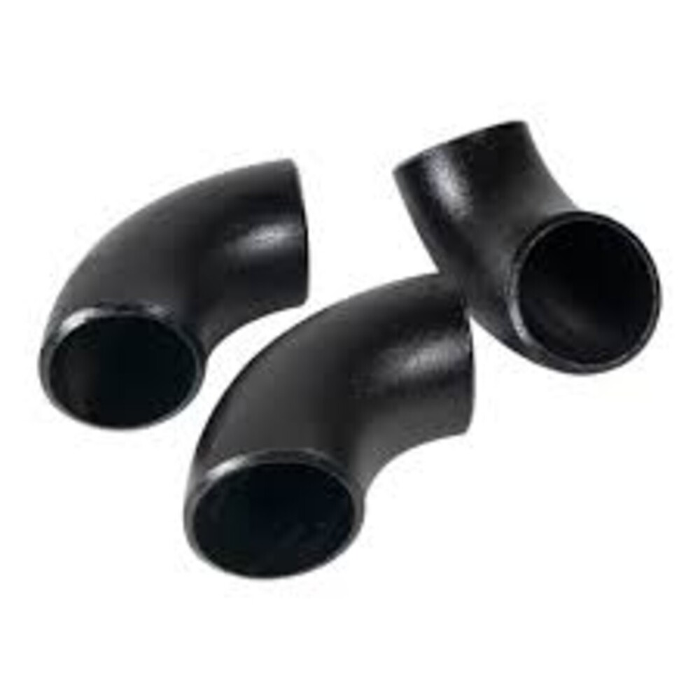Mild Steel 200 Nb Elbow - Color: Black