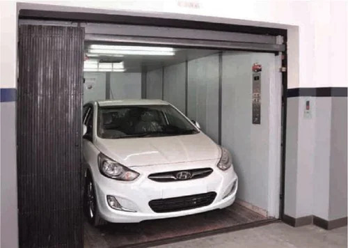 Mild Steel Car Elevator - Load Capacity: 4 Ton Tonne