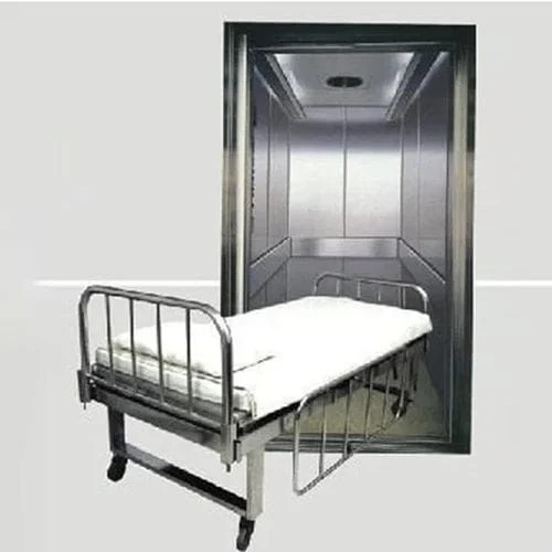 Manual Door Hospital Elevator - Load Capacity: 1000 Kgs Kilograms (Kg)