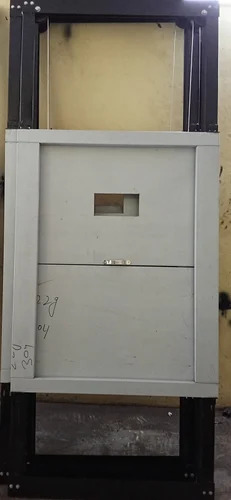 Vertical Bi Parting Door For Dumbwaiter - Capacity: 100 Kg Kg/Hr