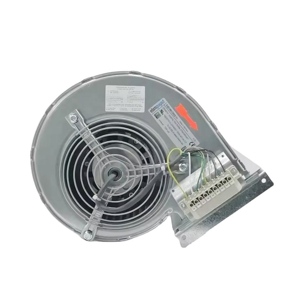Ebmpapst D2D160-Be02-12 230V Ac 700W 160Mm 2700Rpm Ip00 Inverter High Power Centrifugal Cooling Fan - Color: Silver