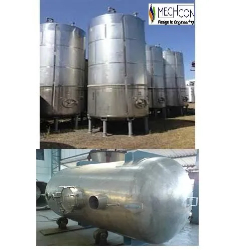 Ss Storage Tank - Color: Silver