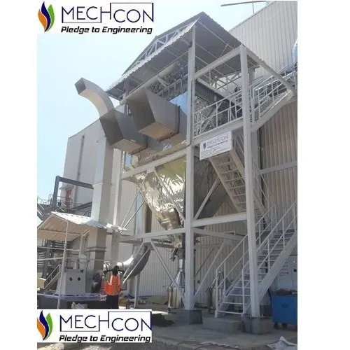 Pulse Jet Bag Filter - Color: Steel