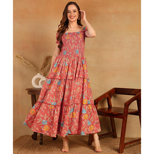 Frock Style Long Kurti - Feature: No Fade