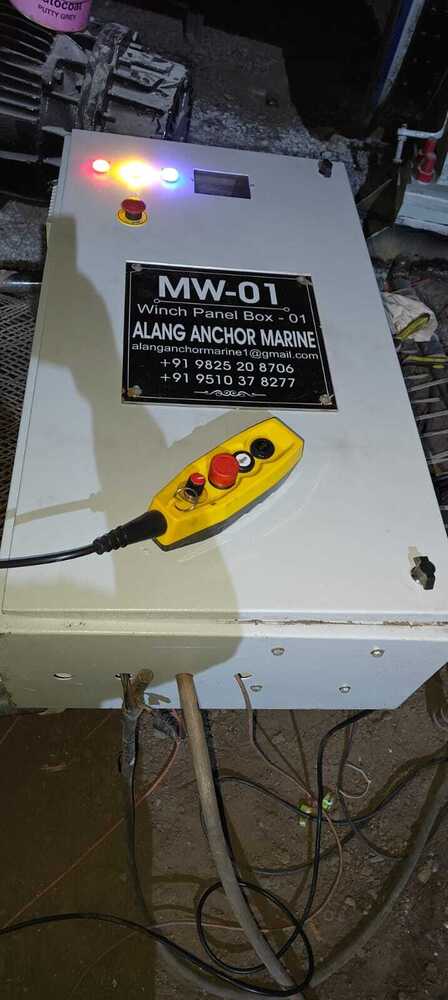 Winch Control Panel Board - Material: Mild Steel