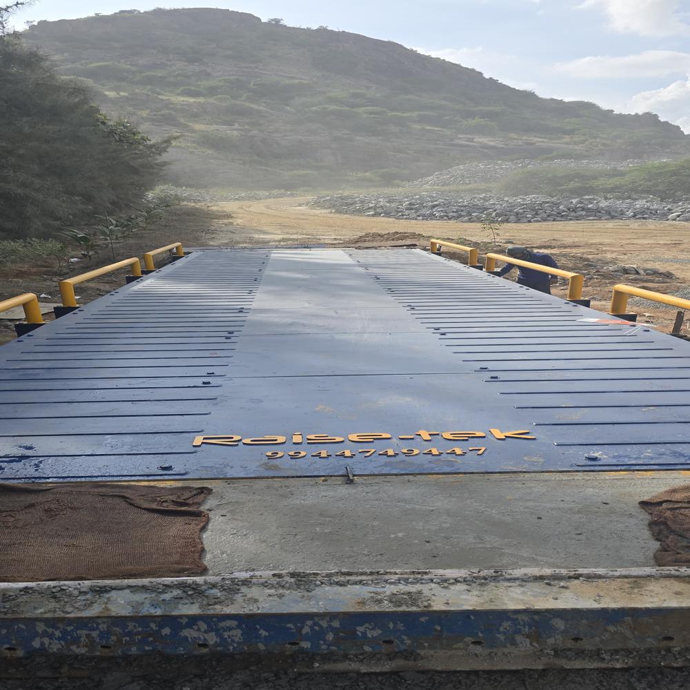 Pitless Concrete Weighbridge - Load: 80 Tonne