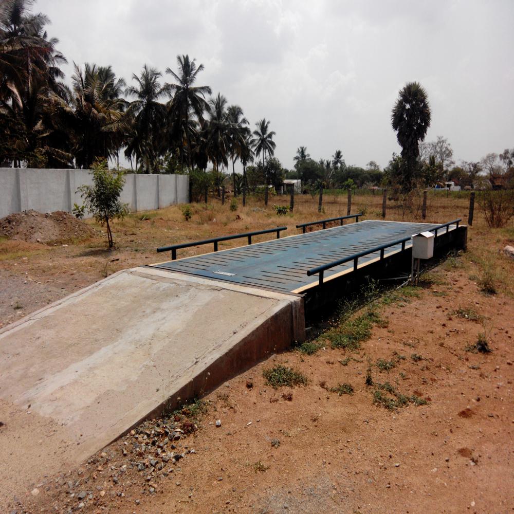 U-beam Pitless Weighbridge - Color: Blue