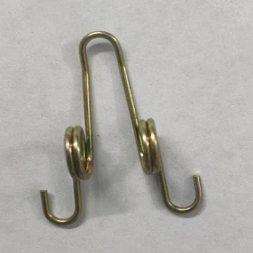 6Mm Double Torsion Polished Spring - Color: Silver