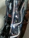 Brezza top model headlights