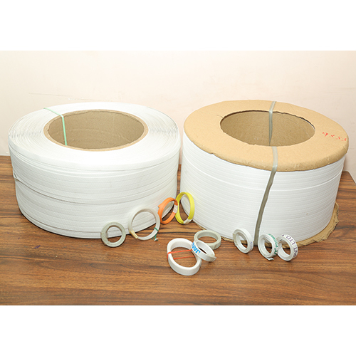 White Pp Box Strapping Roll - Thickness: 5mm Millimeter (Mm)