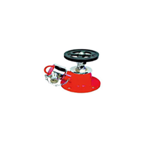 Fire Single Hydrant Valve - Color: Red