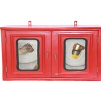 Fire Double Door Hose Box - Capacity: 500