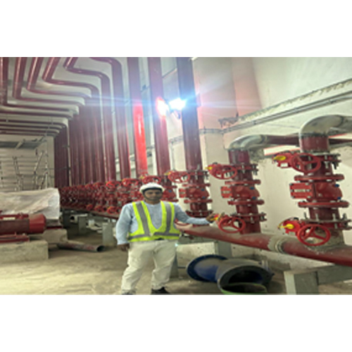 Fire Pump Room System - Color: Red