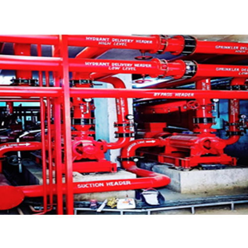 Fire Pump Room - Color: Red