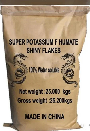 Super Potassium Humate Shiny Flakes
