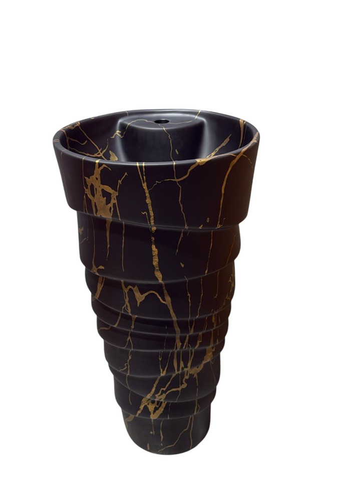 16inch B-G Twisted Matt Free Standing Designer Basin