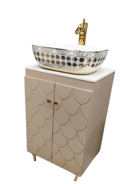 SBS 6025 Pu Paint Free Standing Designer Basin