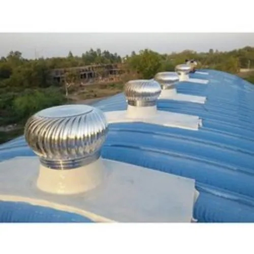 Roof Turbo Ventilator - Color: Silver
